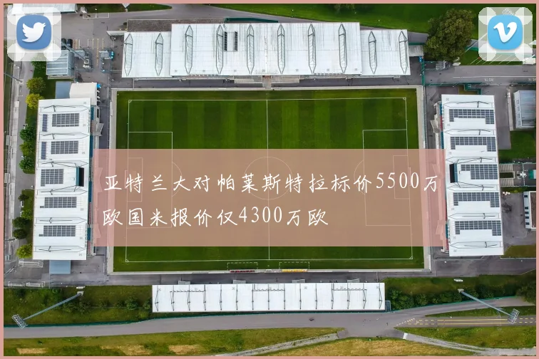 亚特兰大对帕莱斯特拉标价5500万欧国米报价仅4300万欧